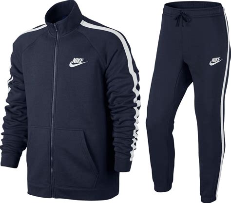 nike trainingspak heren blauw|trainingspakken heren.